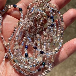 StarBright StarLight 1 (2) strand waistbeads